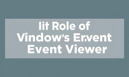 Windows事件查kan器的作用