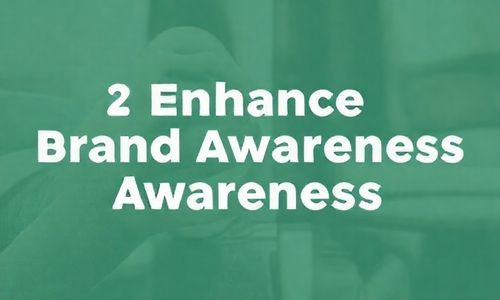 2. 增强品牌知名度