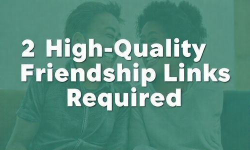 2. 友情链接要高质量