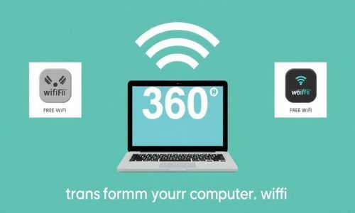 360免费WiFi，让电脑变身为无线路由器妈妈再也不用担心我的流量了！