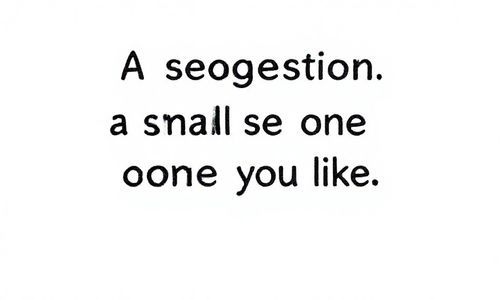 小建议：选一个你喜欢的