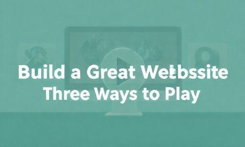 搭建好网站， 三种玩法