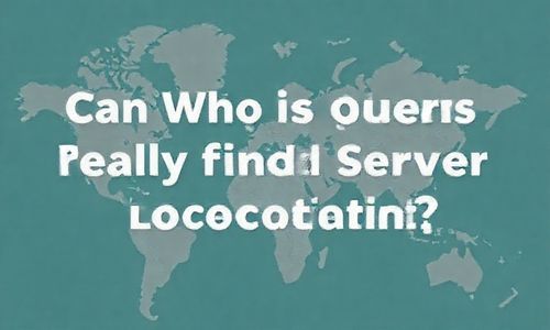 世卫IS查询真的Neng找到服务器位置吗？