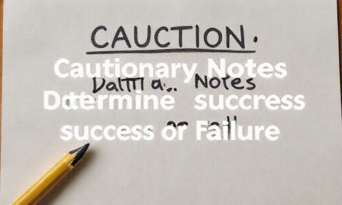 注意事项：细节决定成败