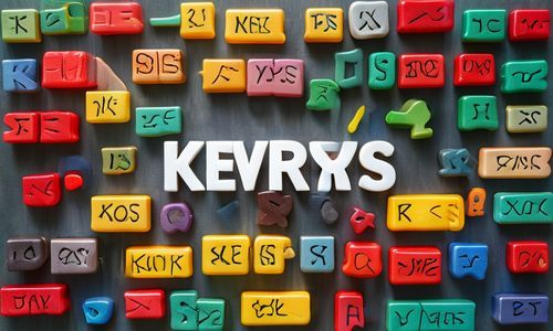 不同类型的关键词， 就像不同的玩具一样