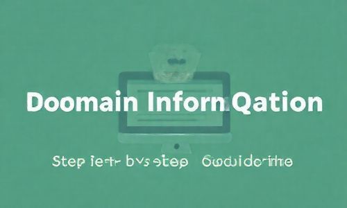 域名信息查询：一步步教你查信息