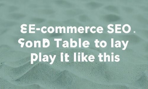 电商沙盘SEO，你需要这么玩！
