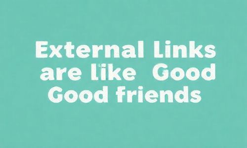 外链就像是好朋友