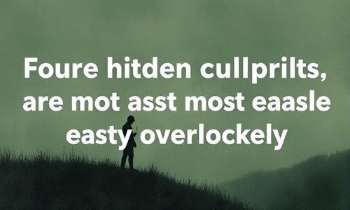 四、 这些隐藏元凶Zui容易被忽略