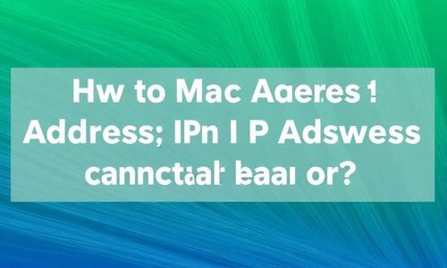 MAC地址和IP地址，你们俩怎么联系呢？