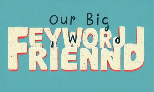 关键词， 我们的大朋友