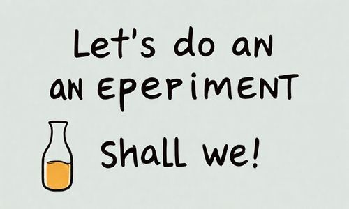 我们来Zuo一个实验吧