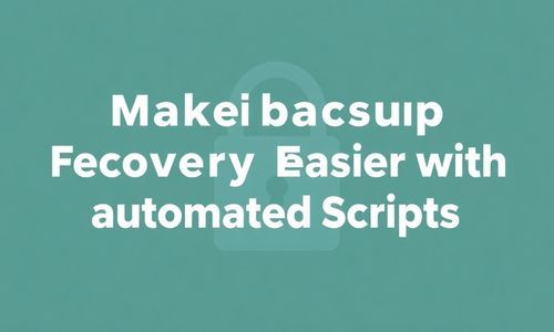 使用自动化脚本， 让备份恢复geng简单
