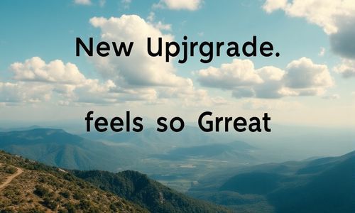 新升级,感觉好爽啊