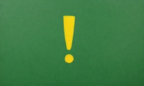 黄色惊叹号出现的原因