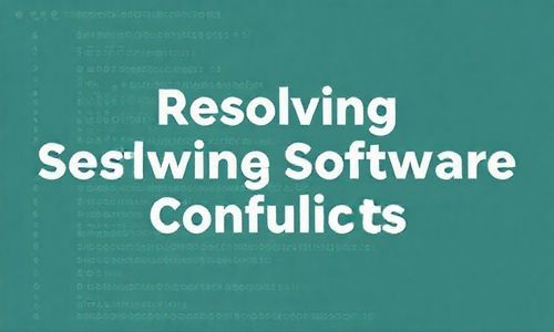软件冲突的解决