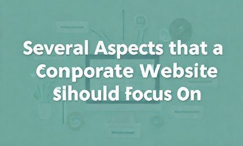 企业网站应注重的几个方面：
