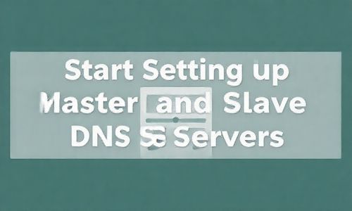 开始搭建主从DNS服务器