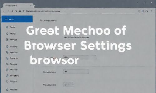 第二步:浏览器设置大法