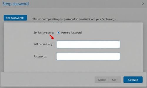 第三步：设置密码