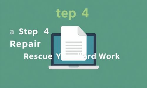 第四步：修复损坏文件， 抢救你的心血