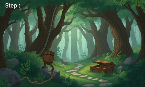 第五步:探索魔法森林的宝藏
