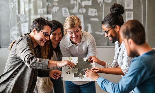 团队协作， 就像拼图一样有趣