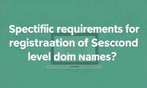 二级域名备案具体要求有哪些?