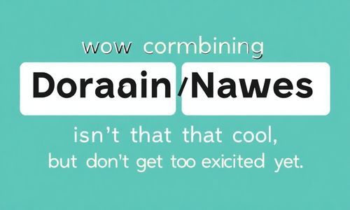 哇塞，两个域名搞在一起，是不是hen酷炫？但别高兴太早哦～